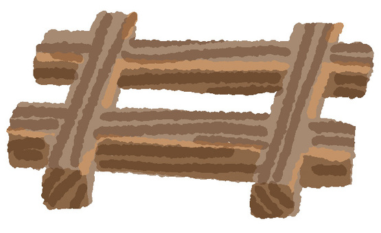 木製の鍋敷き 鍋敷き,和食,キッチン用品,木製,井のイラスト素材