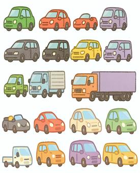 Living with various cars, JPG, PNG and AI Living with various cars, car, vehicle, a passenger car, JPG, PNG and AI