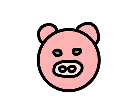 Icon animal pig, icon, animal, a pig, JPG and PNG