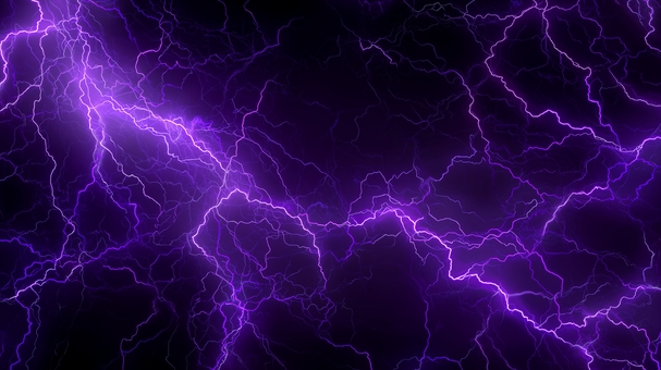 紫の稲妻、アブストラクト、ベクター