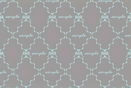 サンプルのリボンフレームウォーターマーク サンプル,ウォーターマーク,文字,英語,フィルター,リボン,ダイヤ,フレーム,シームレス,格子のイラスト素材