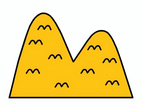 Mountain, mountain, terrain, the trees, JPG and PNG