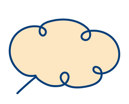 Mokumoku's hand-drawn speech bubble yellow, বেলুন, mokumoku, হলুদ, JPG, PNG and AI