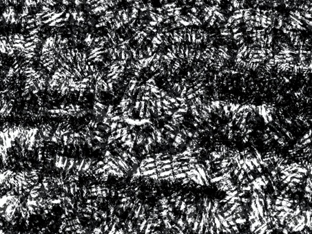 刷毛跡風グランジテクスチャ（モノクロ） 刷毛跡,インク,黒,白,筆跡,抽象,グランジ,テクスチャ,背景,ノイズのイラスト素材