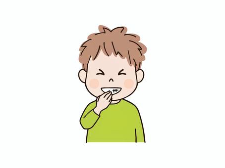 笑う子供_ふさふさ 笑う子供_ふさふさ 子供,園児,幼児,小学生,児童,男の子,男児,少年,女の子,女児のイラスト素材