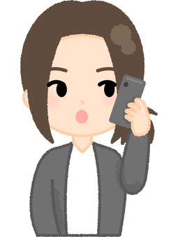 Illustration, male, smartphone, phone, 