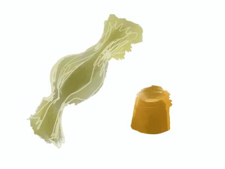 アナログ風ひとつぶチョコレート お菓子,包装,スイーツ,飴,甘い,デザート,食品,茶色,ラッピング,おやつのイラスト素材