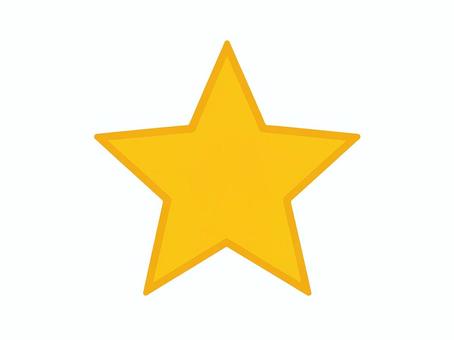 星マークのイラスト