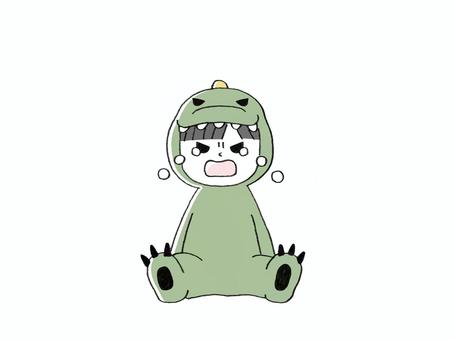 恐竜のきぐるみ６