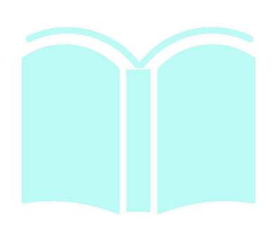 本・ノート（見開き）シルエット 読書の秋,本,ノート,読む,学習,無地,見開き,開く,挿絵,ブックのイラスト素材