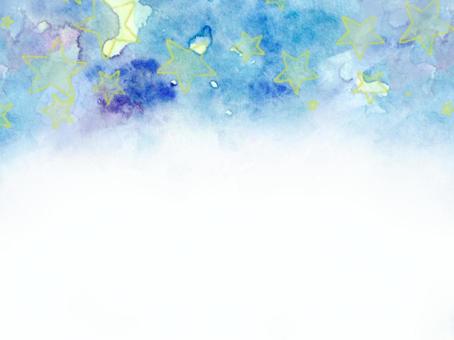 watercolor star, JPG watercolor star, star, particle, light, JPG
