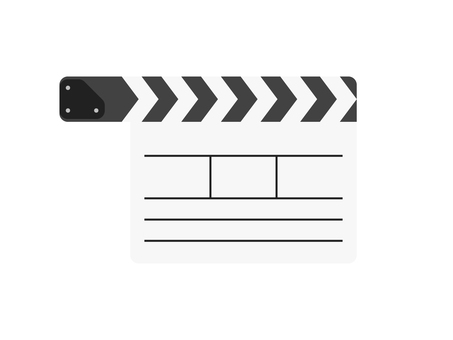 カチンコアイコン カチンコ,撮影,アイコン,映画,マーク,パーツ,シンボル,小道具,シンプル,持ち手のイラスト素材