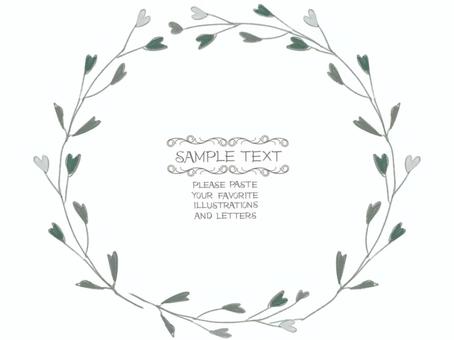 Plant frame drawn with a pencil (circle), JPG and PNG Plant frame drawn with a pencil (circle), plant, frame, bordering, JPG and PNG