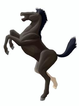 アレイオーン 馬,午,干支のイラスト素材