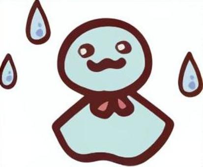 Teru Teru Bouzu, teru teru boss, rain, rainy season, JPG, PNG and AI