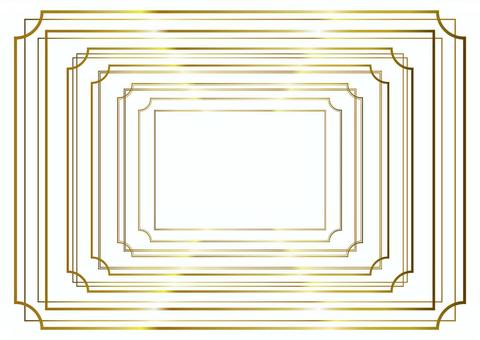 gold frame 72, frame, gold, simple, JPG, PNG and AI