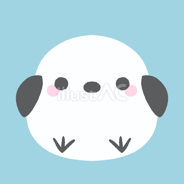 シマエナガ シマエナガ,かわいい,手書きのイラスト素材