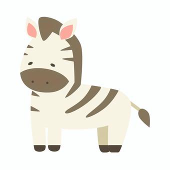 しまうま しまうま しまうま,動物園,ウマ,サバンナ,たてがみ,生き物,尻尾,ゆるかわ,縞模様,かわいいのイラスト素材