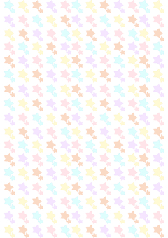 カラフルな星柄の壁紙 星,星柄,ゆるい,手描き,フリーハンド,デフォルメ,シンプル,かわいい,手書き,ラフのイラスト素材
