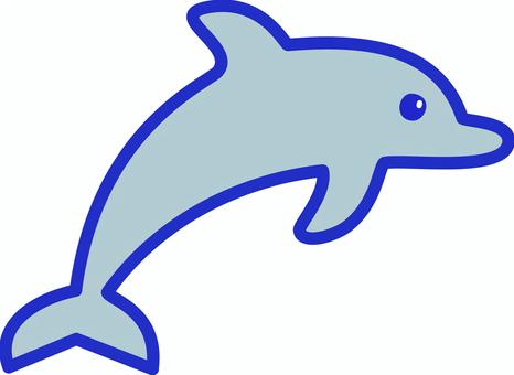 【動物】イルカ（その３） イルカ,動物,生き物,哺乳類,水族館のイラスト素材