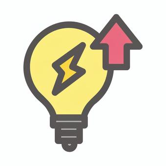 電球のアイコン 電力 電球のアイコン 電力 電球,電気,オン,電灯,パワー,テクノロジー,点灯,光,発明,豆電球のイラスト素材