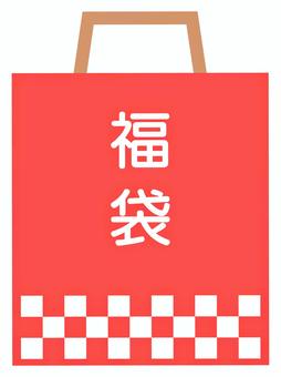 福袋のイラスト01 福袋,正月,初売り,お正月,初売りセール,ビジネス,チラシ,ショッピング,アイコン,新年のイラスト素材