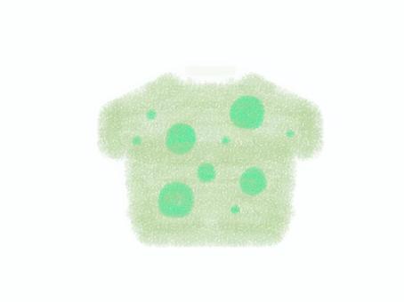 かわいいセーター　水玉模様