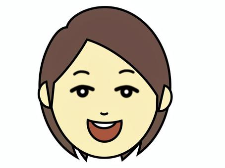 顔 顔 顔,人,人物,女性,モデル,社会人,学生,アイドル,フェイス,顔つきのイラスト素材