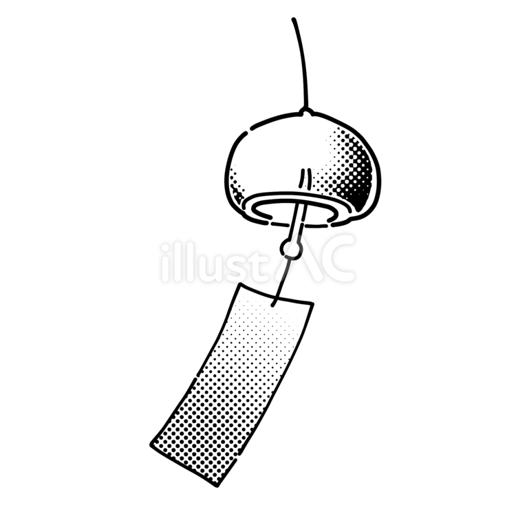 手書きイラスト 手書きPOP 白黒 フチ付きイラスト - No: 24797422｜無料イラスト