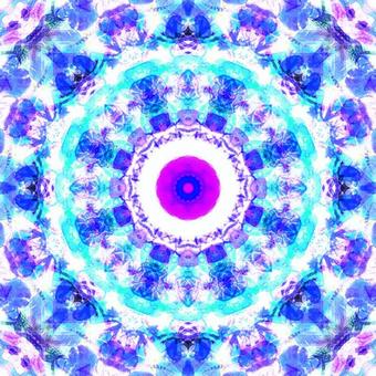 Illustration, pattern, kaleidoscope, mysterious, 