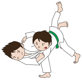 Judo teenager 3, judo, martial arts, JPG, PNG and AI