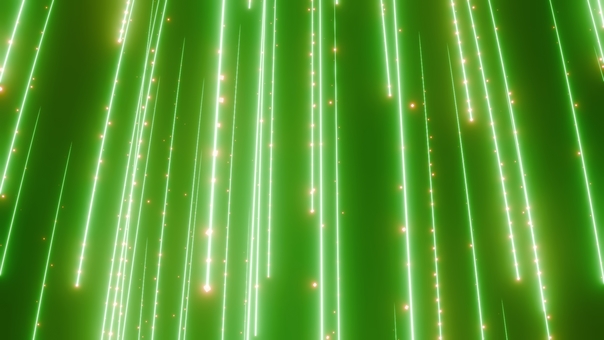 緑の流星が降り注ぐ幻想的な背景 背景,流星,エフェクト,光,壁紙,スタイリッシュ,幻想的,神秘的,デジタル,シャワーのイラスト素材