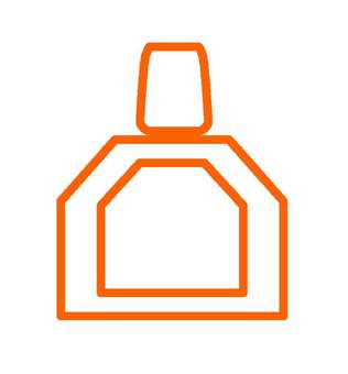 目薬アイコン（ver2) 目薬,小物,目,点眼,点眼液,薬液,医薬品,薬局,ドラッグストア,アイケアのイラスト素材