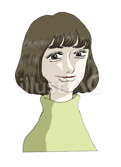 薄ら笑いをする女性