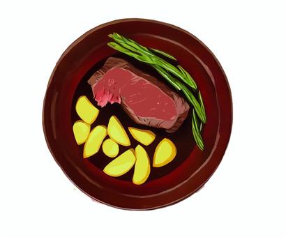 스테이크, 스테이크, 스테이크, 비프 스테이크, 고기,