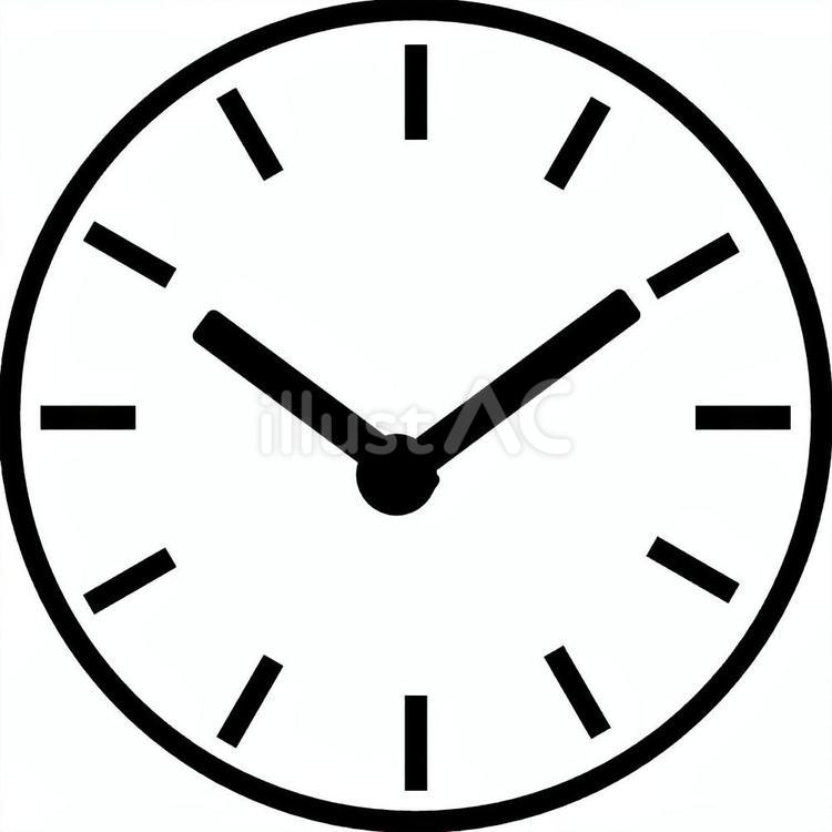 時計（10時10分） 時計,時間,時刻のイラスト素材