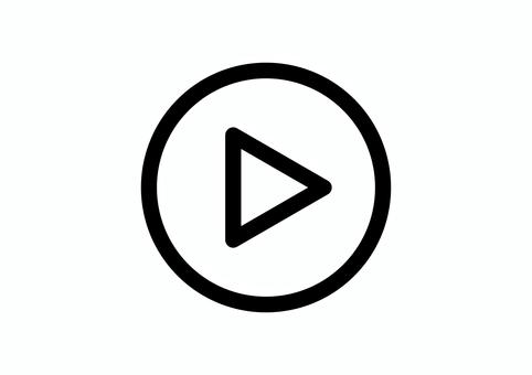 再生アイコン 再生,動画,アニメ,映画,sns,web,サイト,hp,ホームページ,インターネットのイラスト素材