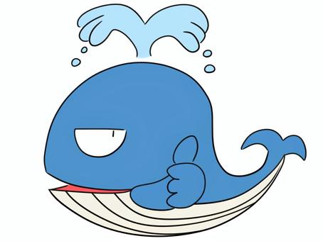 クジラのイラスト クジラ,鯨,生き物,海の生き物,水しぶき,動物,哺乳類,くじら,生物,海のイラスト素材
