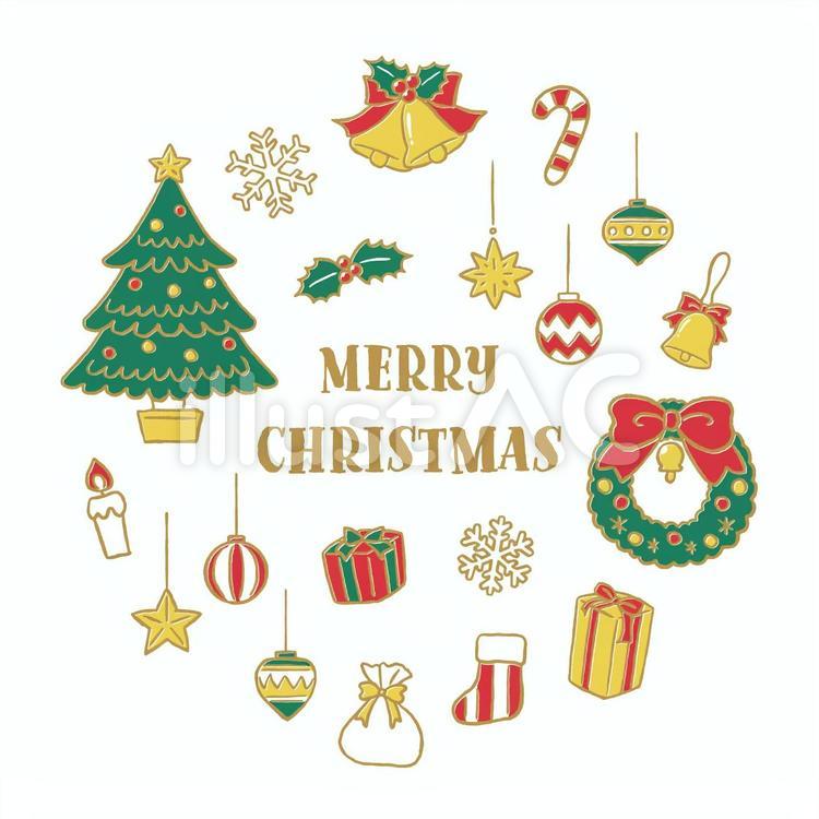 Yukaイラストオーダー（クリスマス用） クリスマスイラスト - No: 23128218｜無料イラスト・フリー素材