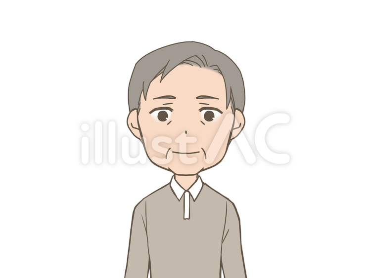 高齢の男性 男性,老人,高齢者のイラスト素材