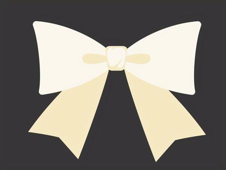 リボンのアイコン/白 リボンのアイコン/白 リボン,かわいい,ポップ,シンプル,ベクター,単品,単体,装飾,髪飾り,ヘアバンドのイラスト素材