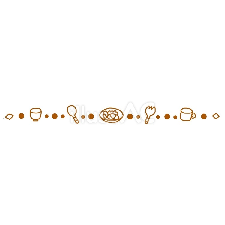 食器　飾り罫線　ライン 罫線,ライン,お皿のイラスト素材