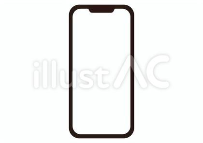 シンプルなスマホのアイコン①