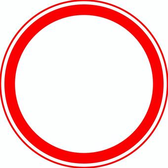 赤の二重丸のイラスト 丸,二重丸,サイン,アイコン,赤,表示のイラスト素材