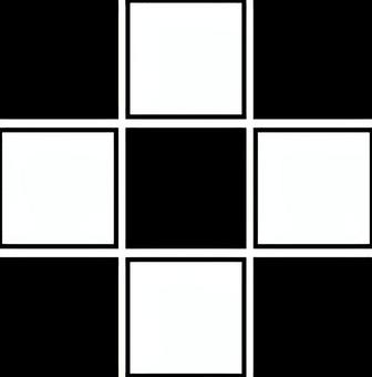 タイルのアイコン タイル,壁,床,模様,アイコン,マーク,モノクロ,ピクト,シンボル,シンプルのイラスト素材