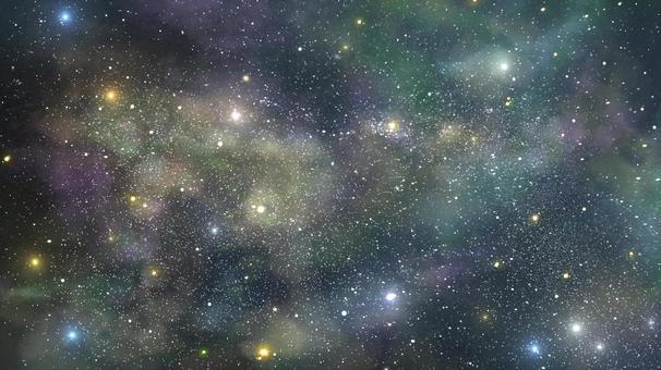 宇宙・星空の背景素材29 宇宙・星空の背景素材29 宇宙,キラキラ,コスモ,空間,きれい,光,星,暗闇,星雲,夜のイラスト素材