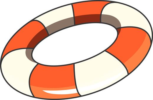 浮き輪 浮き輪,海水浴,水泳,スイミング,夏,プール,海,スポーツのイラスト素材