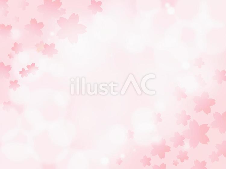 桜の花柄背景 背景,桜,さくらのイラスト素材