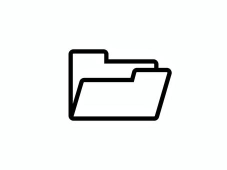 フォルダアイコン フォルダ,ファイル,アイコン,データ,保存,管理,整理,資料,保管,情報のイラスト素材