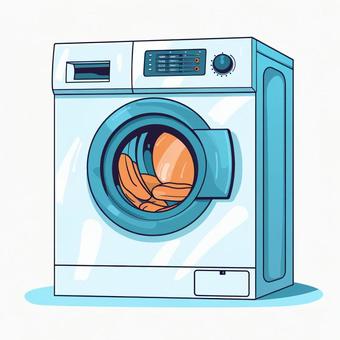 Illustration, washing machine, consumer electronics, washing, 